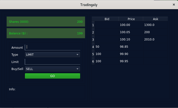 orderbook ui