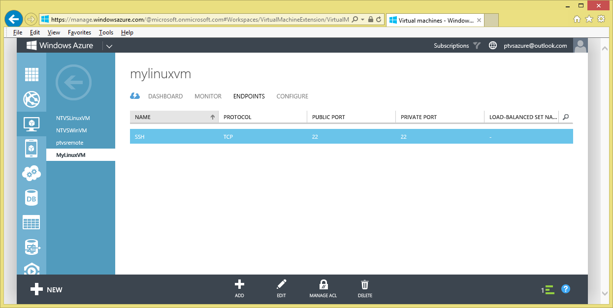 VM Endpoints