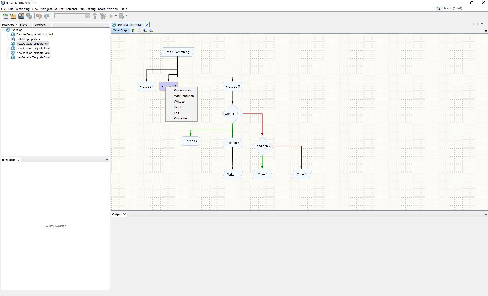 Task Designer Window