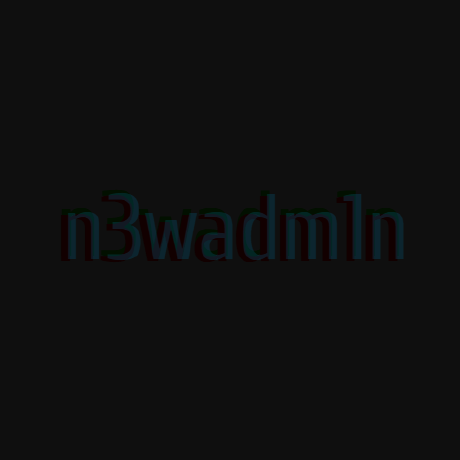 @n3wadm1n