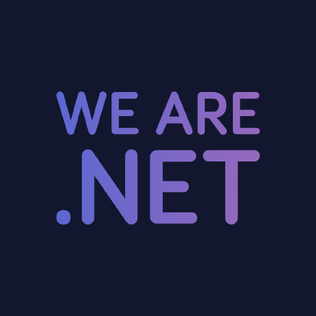 @WeAreDotnet