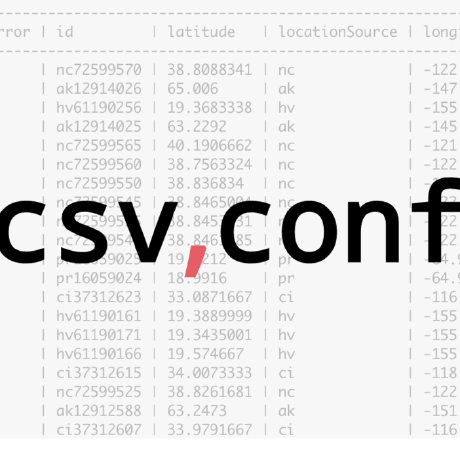 @csvconf