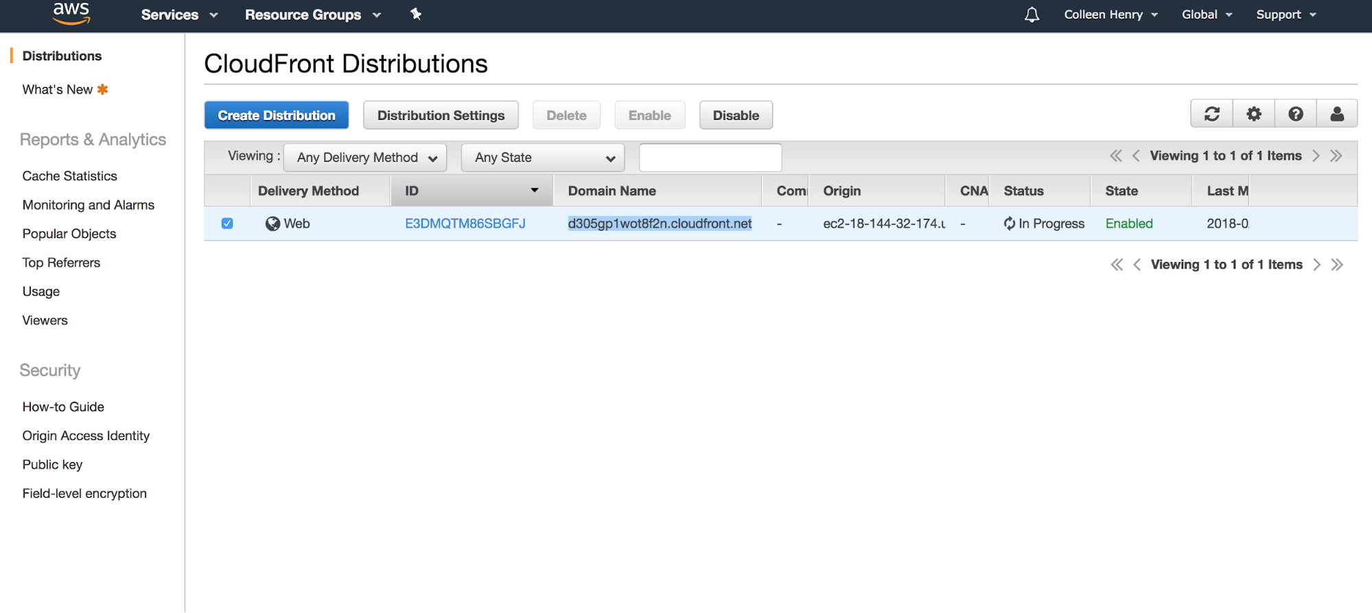 distributions