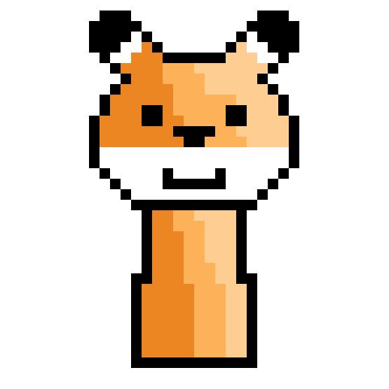 8bit cute fox