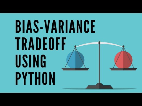 Python based Bias-Variance Tradeoff example