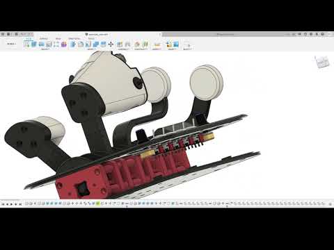 Throttle-Quadrant "Fokker" - 8 axes and 31 buttons