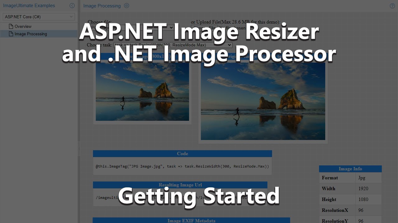 ASP NET Image Resizer