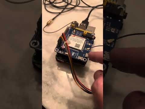 Raspberry Pi computer, battery, communications payload overview