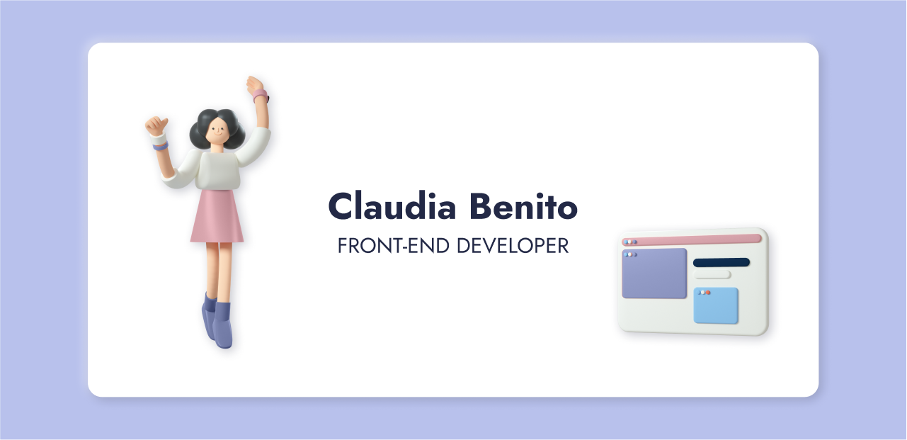 Claudia's web summary card