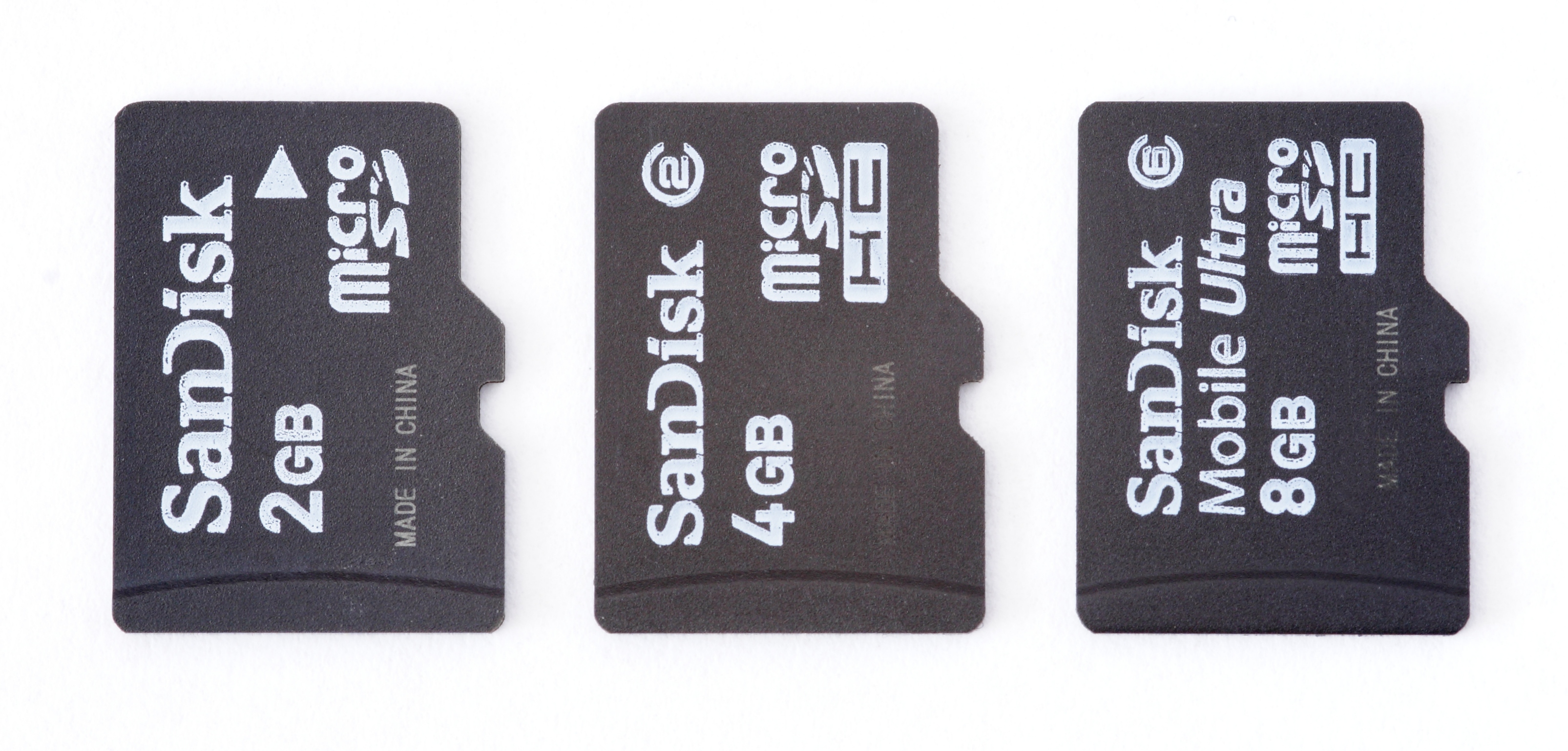 SD Card with capacity > 2GB