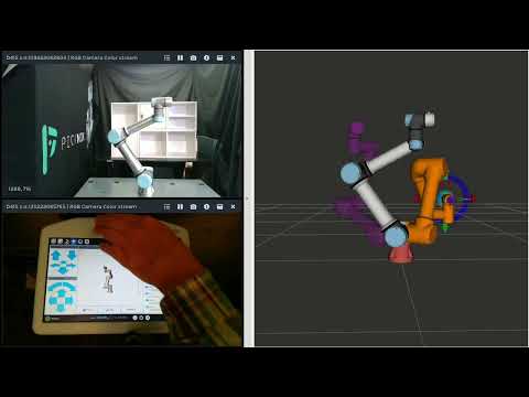 Video: Scaled Joint Trajectory Controller Demo