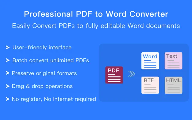 Professional PDF to Word