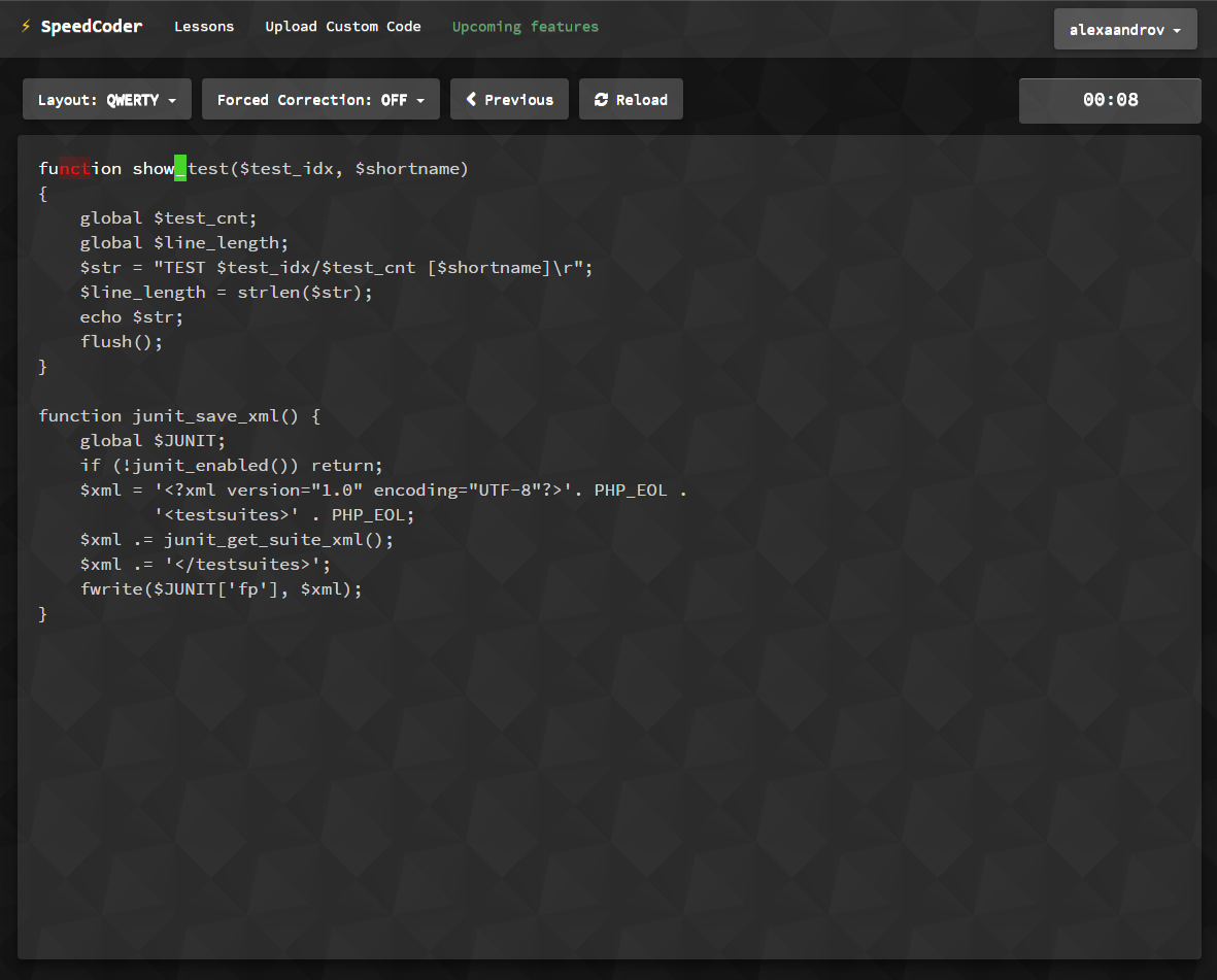 SpeedCoder Dark Theme