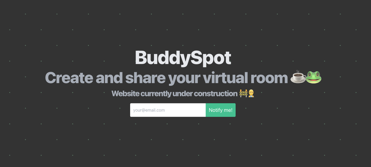 BuddySpot Banner