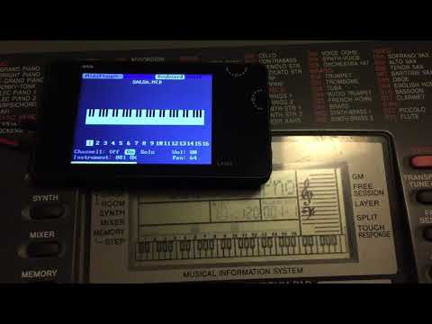 Midi player video