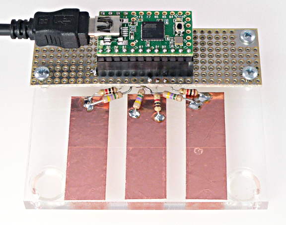 CapacitiveSensor Demo