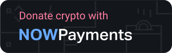 Crypto donation with NOWPayments