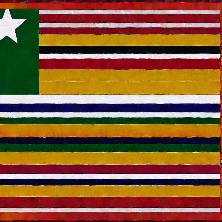 "a horizontal tricolour flag of yellow, green, and red charged with a five-pointed white star in the centre of the field, flat, svg, flag of myanmar"