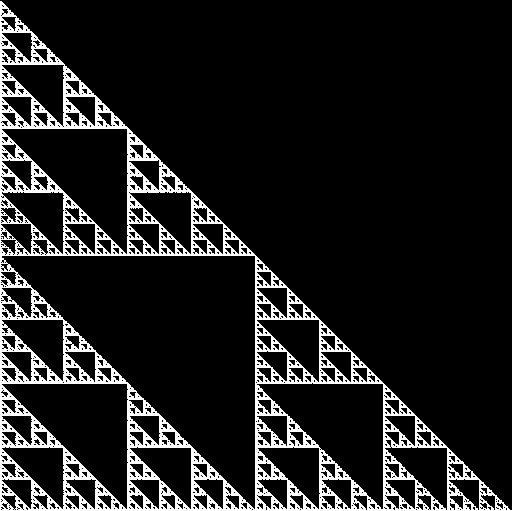 Sierpinski Triangle fractal.png